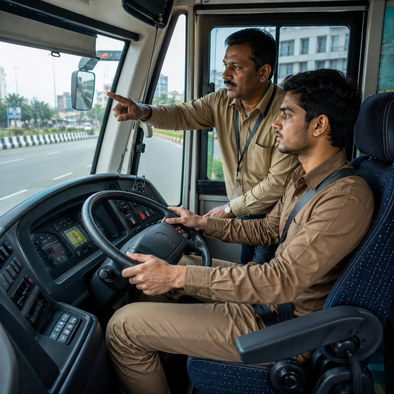 Bus driving training in Bangalore